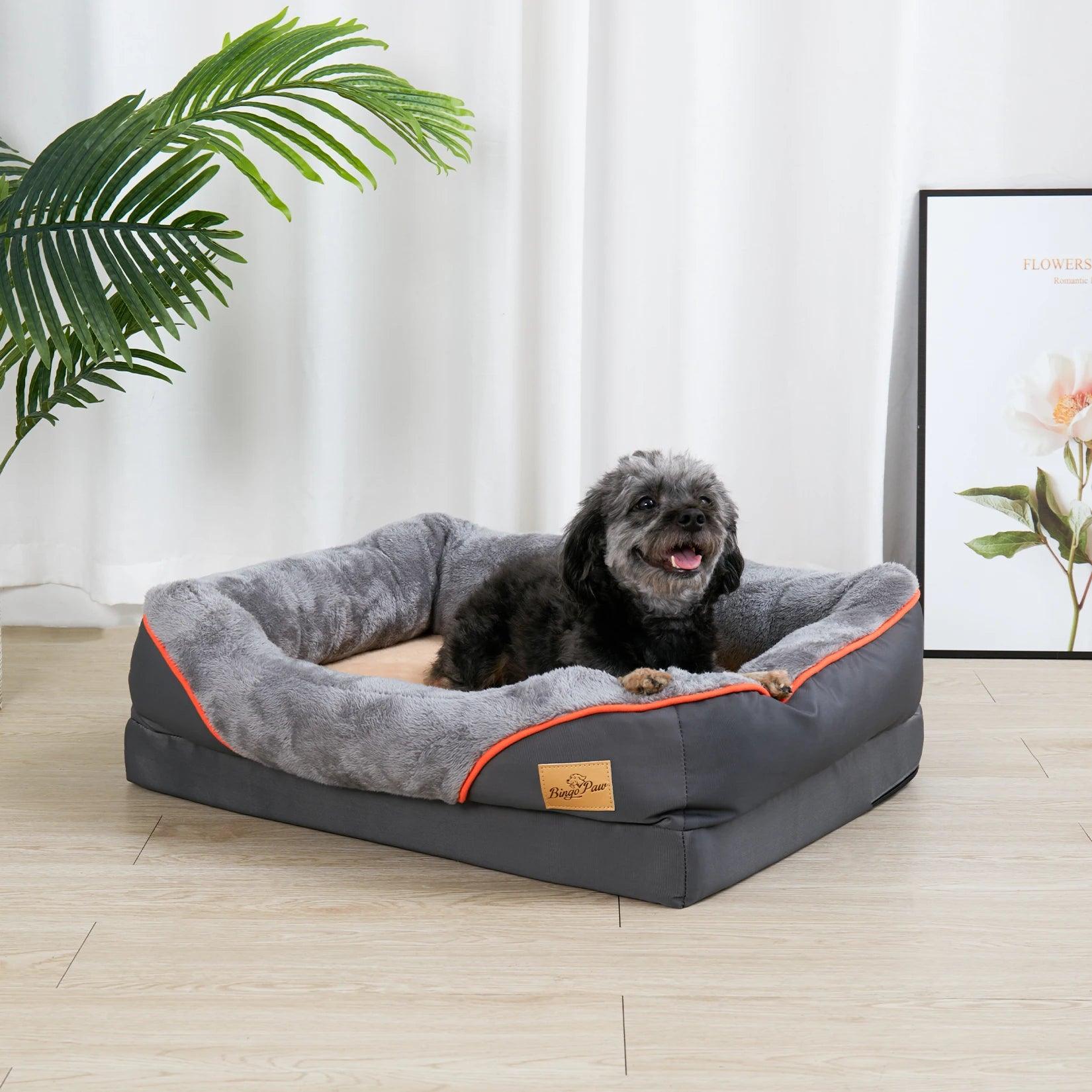 Orthopaedic Dog Bed with Bolster