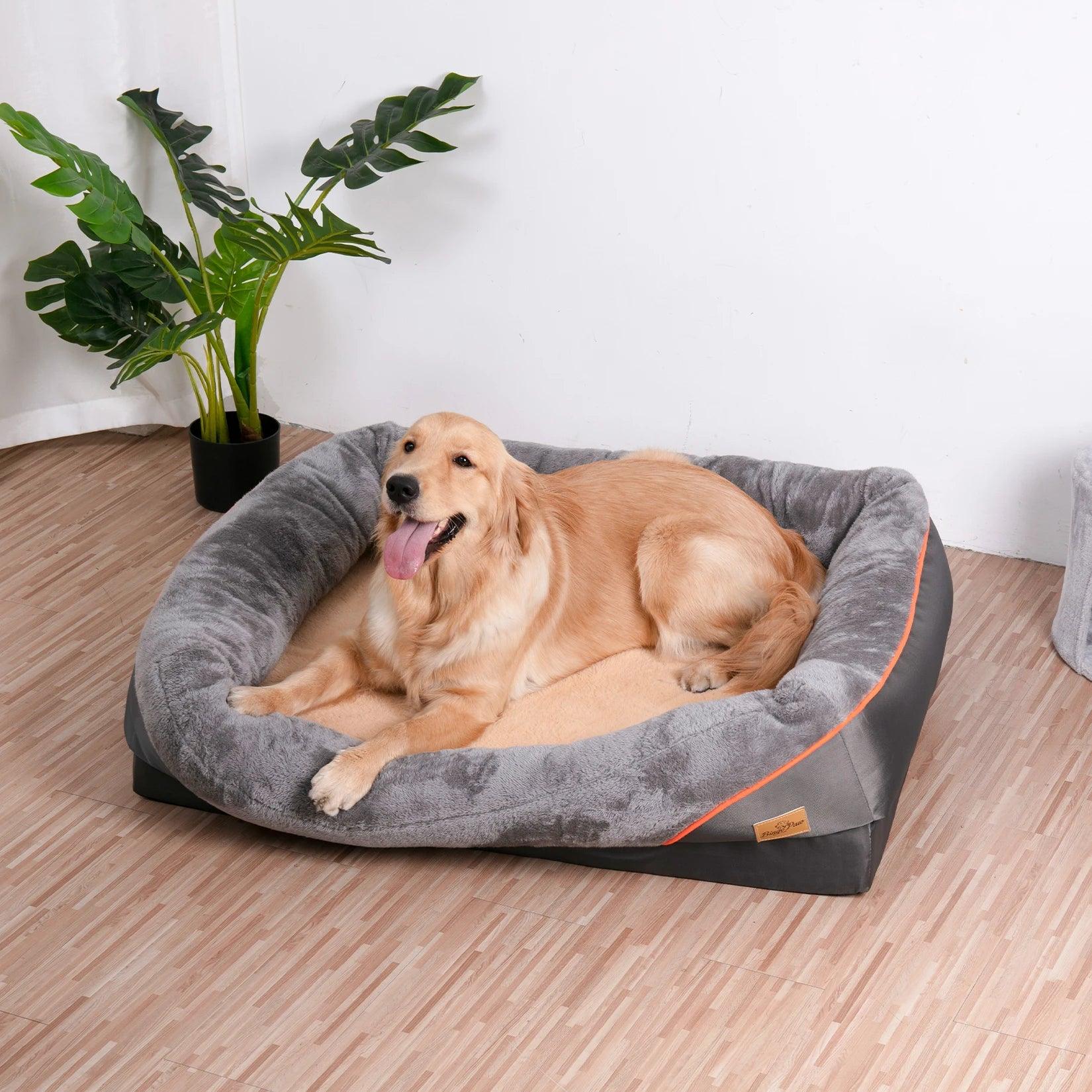 Orthopaedic Dog Bed with Bolster